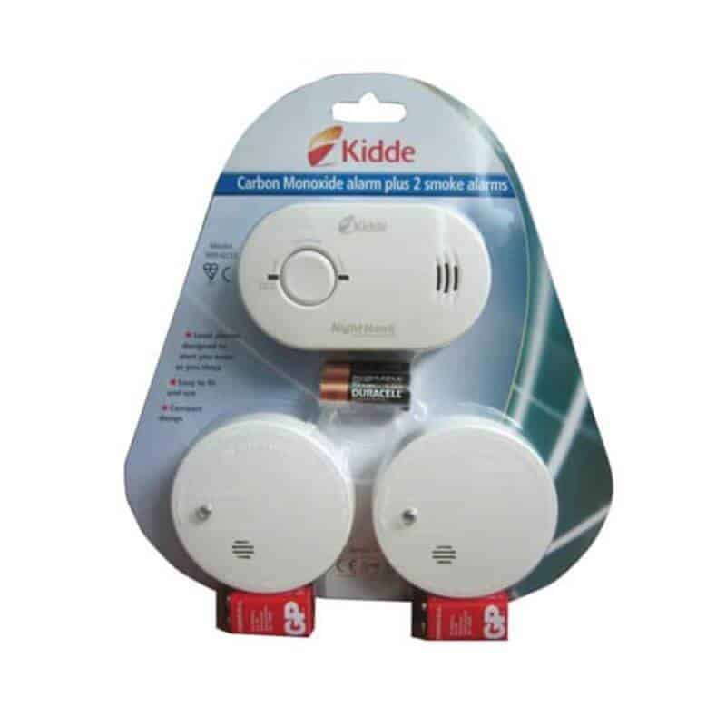 Carbon Monoxide Alarm & Smoke Alarm Twin Pack