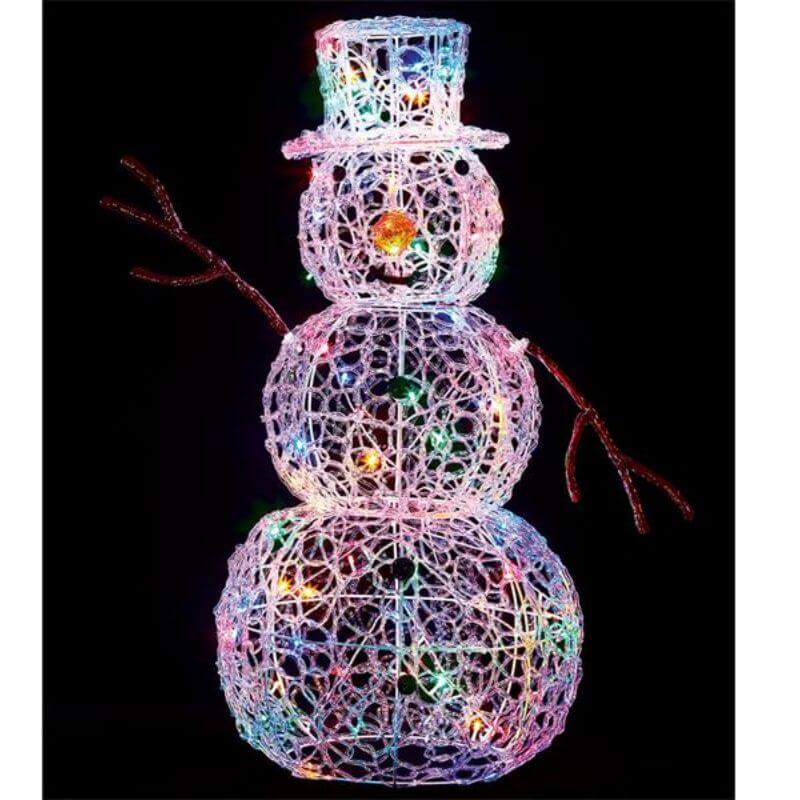 LED Snowman Christmas Decoration (90cm)