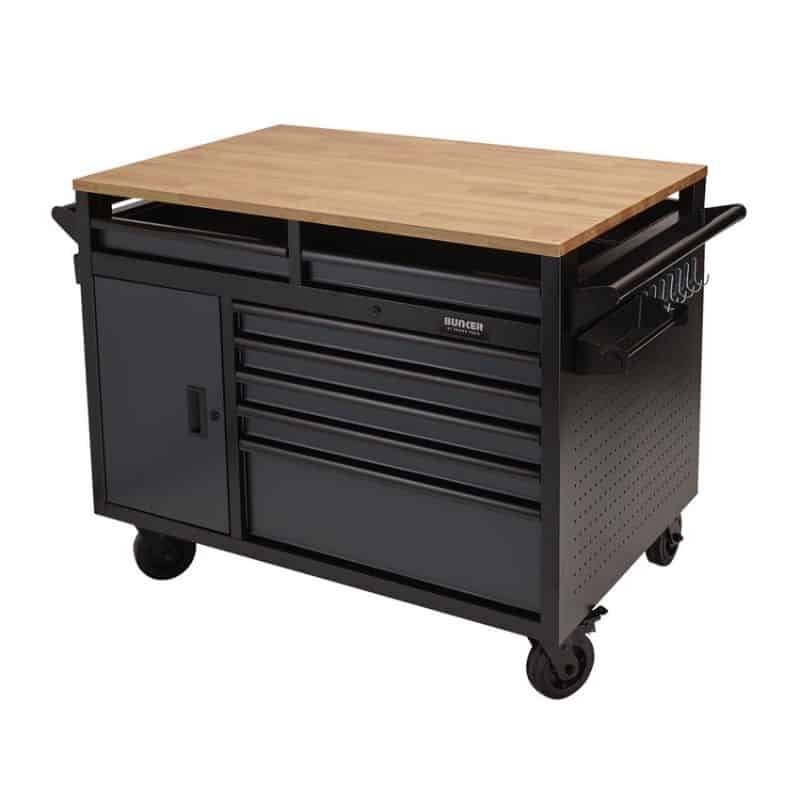 Bunker® Multi-Functional Workbench Roller Tool Cabinet 14 Drawer