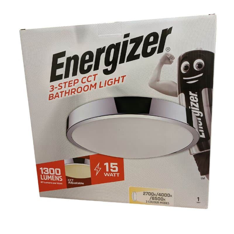 Energizer CCT Bathroom Light 15w (Colour adjustable)