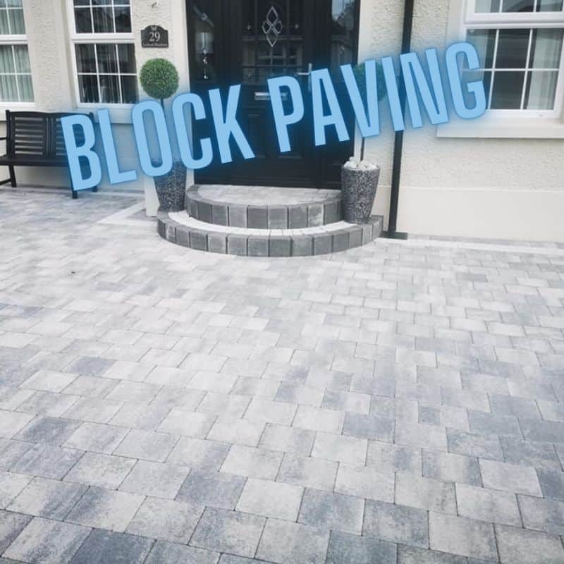 Block paving in Ireland