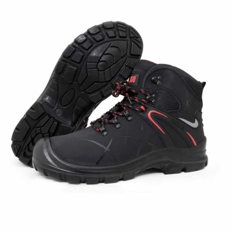 Cargo Red Bear Safety Boot Pair