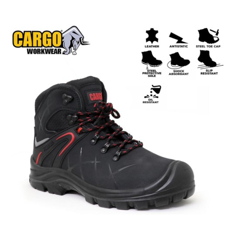 Cargo Red Bear Safety Work Boot