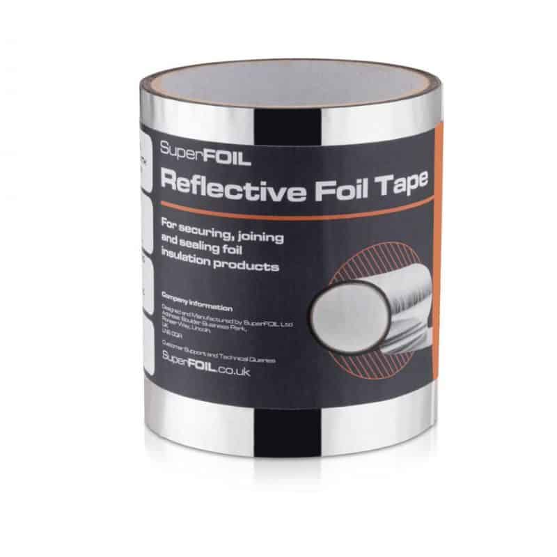 Foil Tape – Reflective From Superfoil (20m X 100mm)