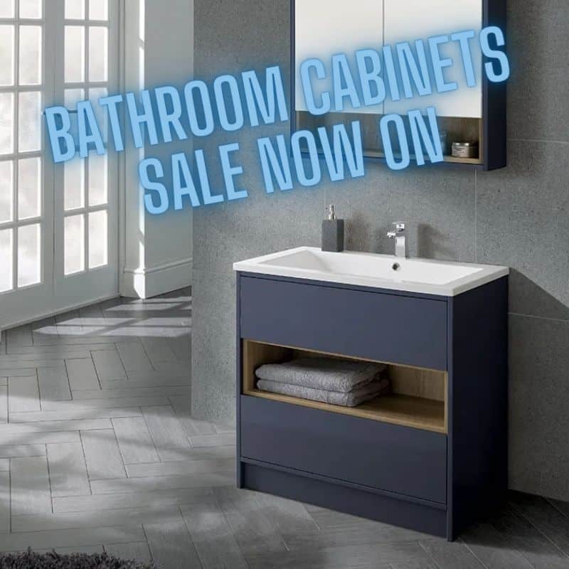 bathroom cabinets sale now on