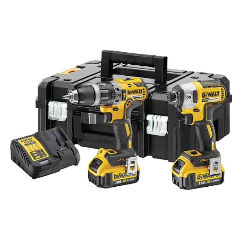 DeWalt DCK266M2T 18v XR Brushless Twin Pack (Combi Drill, Impact Driver And 2 X Batteries)