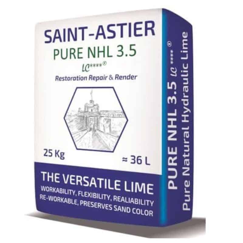 Natural Hydraulic Lime Render (25kg) St Astier NHL 3.5