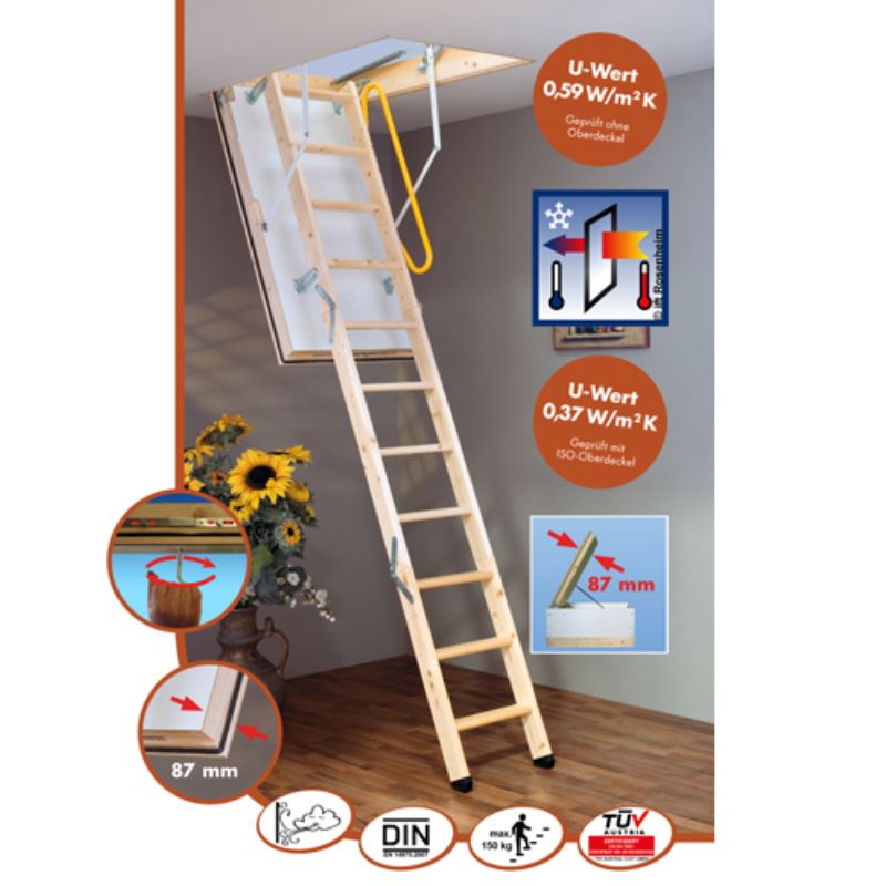 Eco Attic Stairs Ladder (Insulated & Air Tight)