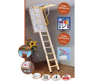 Enhancing Energy Efficiency With Insulated Attic Stair Ladders