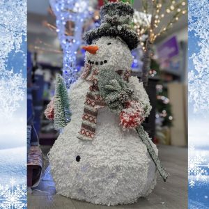 Snowman Christmas Decoration (90cm) Battery LED (1)
