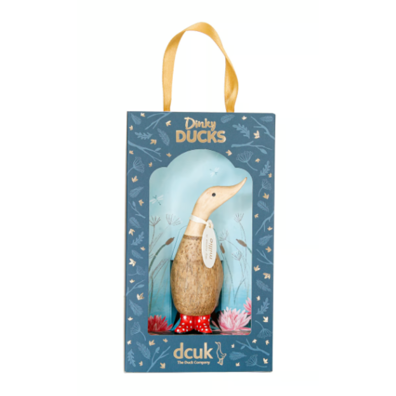 dcuk Spotty Welly Duck Boxed