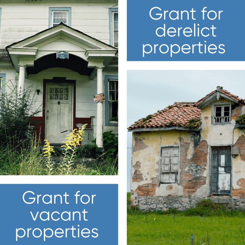 Government Grant For Vacant And Derelict Properties