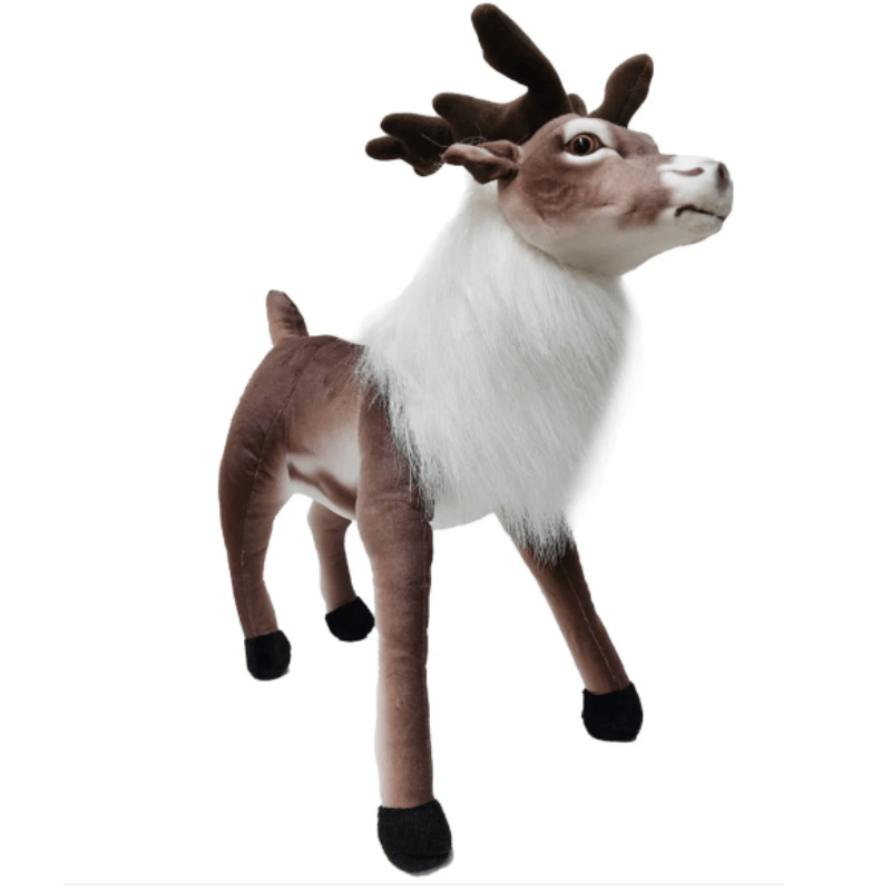 pluash standing reindeer 60cm