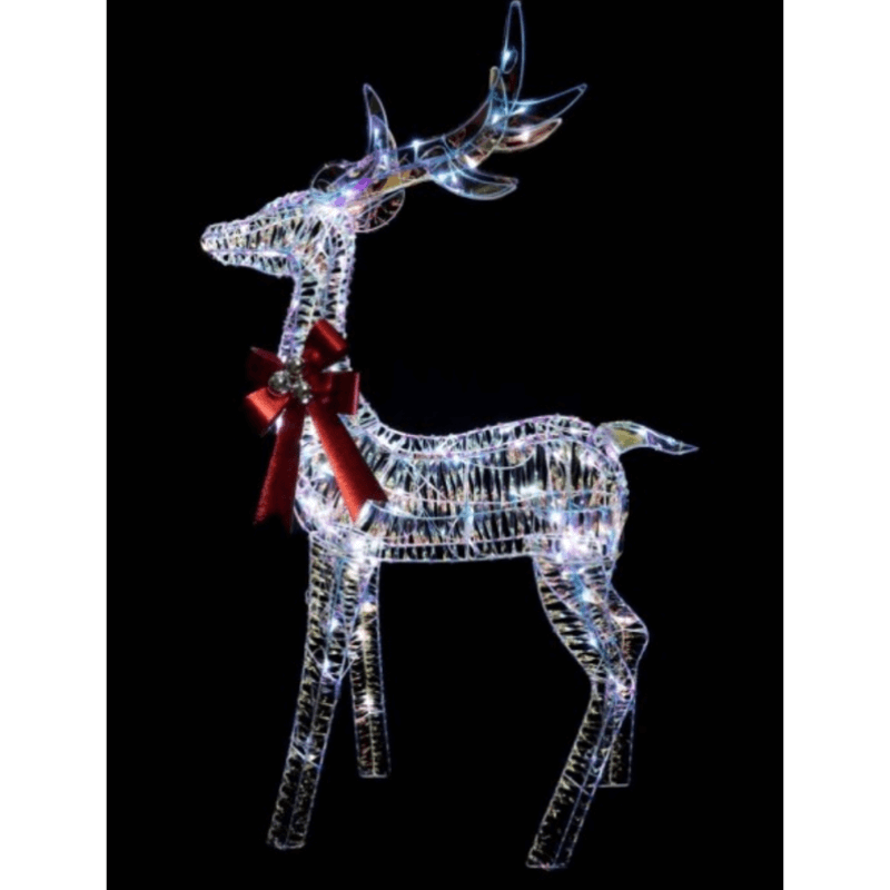 LED Iridescent Stag 125cm