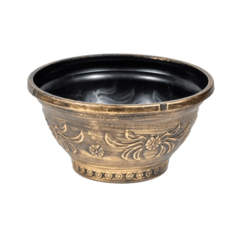 Tudor Bowl Black/ Bronze 30cm