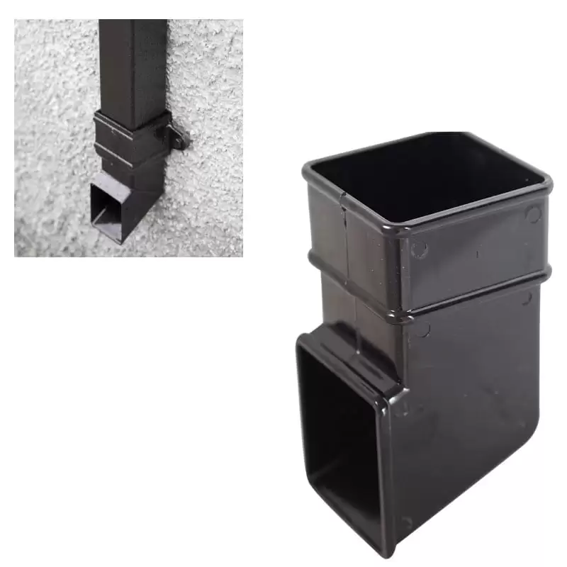 Gutter Downpipe Shoe Square