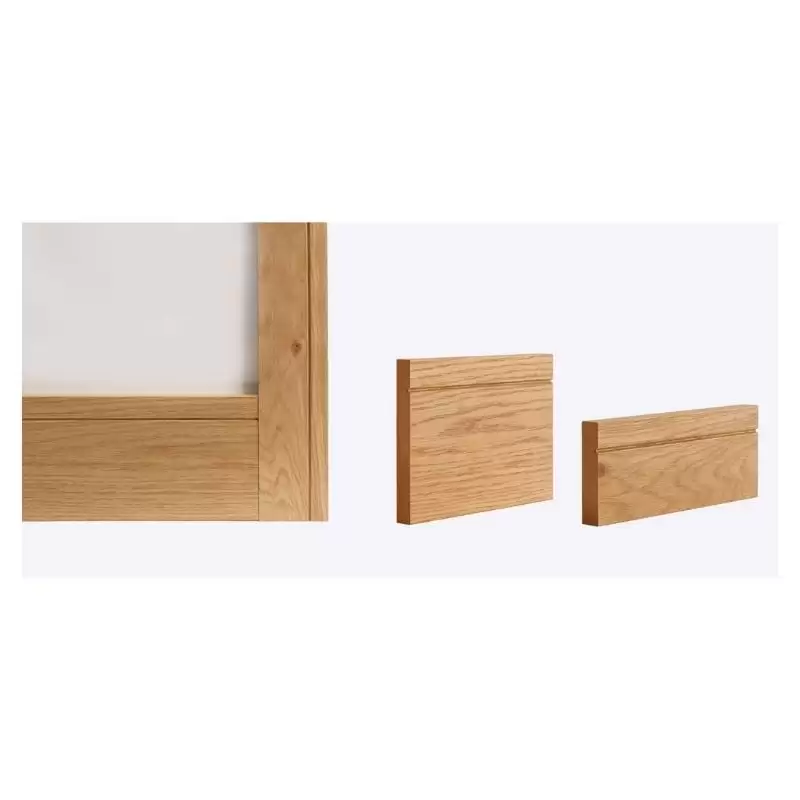 Oak Shaker Skirting Board & Architrave 145mm x 18mm x 3.6m