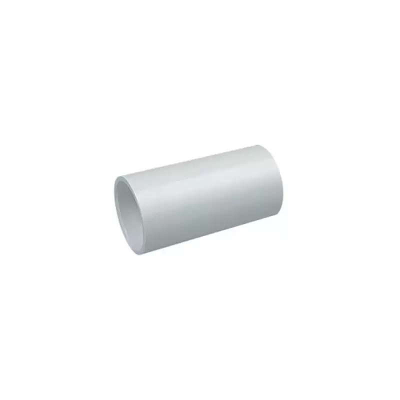 Conduit Round Coupler 20mm White