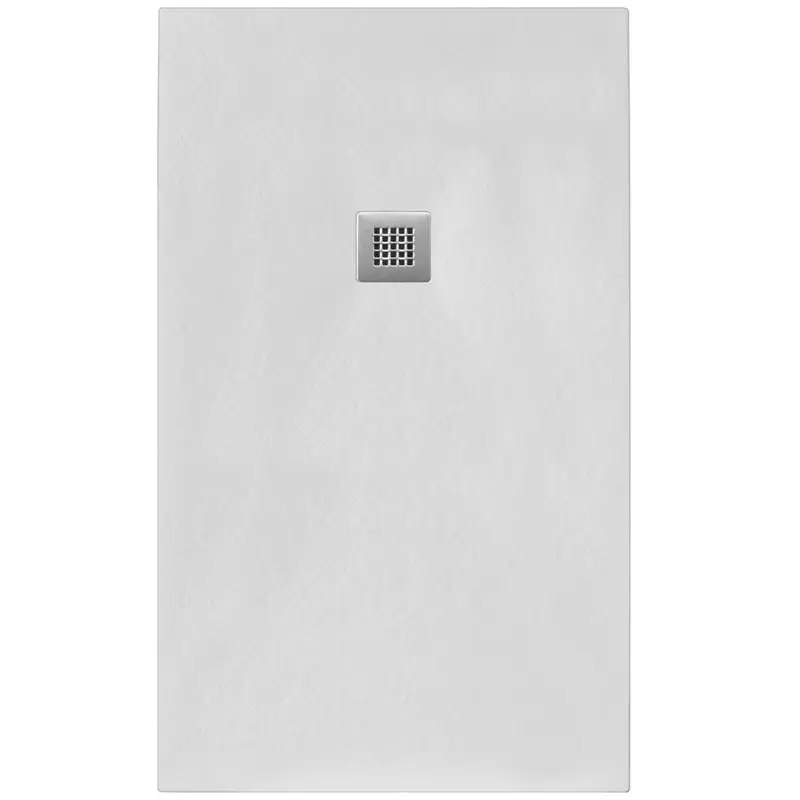 Flair Gemstone Slate Shower Tray | Square – White, 900 X 900mm