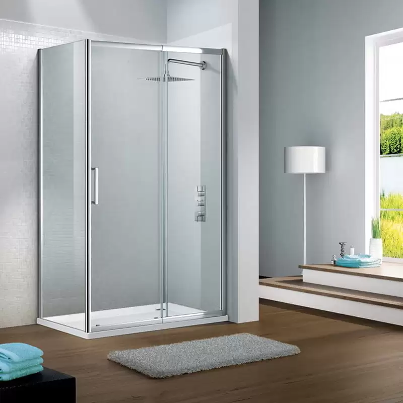 Slimline Capella shower Glass Panel