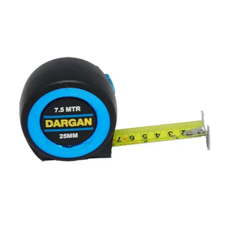 7.5m Neon Rubber Grip Measuring Tape