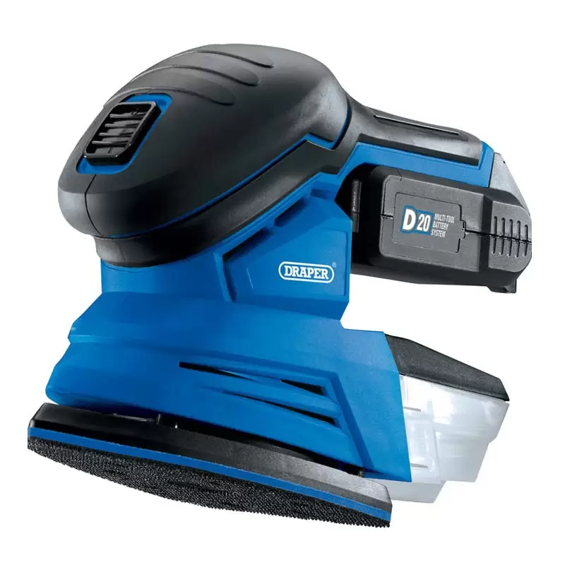 Draper 20V Mouse Sander , Battery & Charger