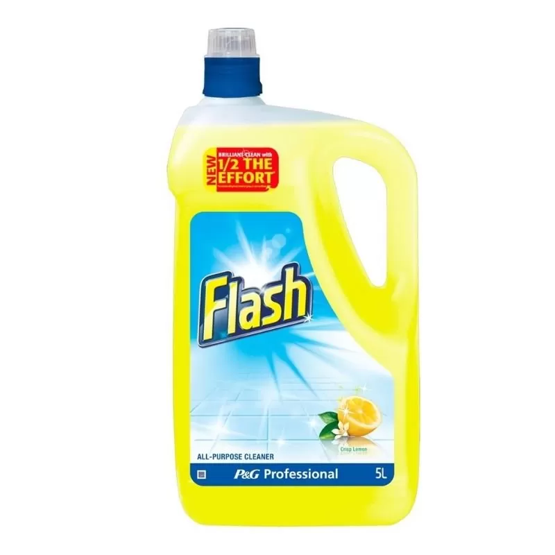 Flash All Purpose Floor Cleaner – Lemon – 5 Litres