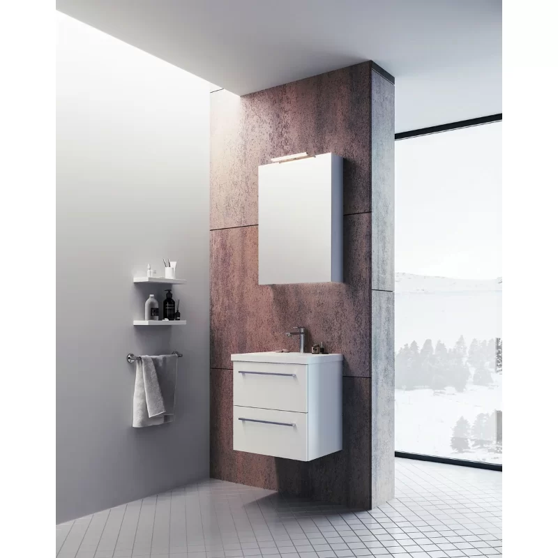 Cesena Twin Drawer Wall Hung Unit & Basin