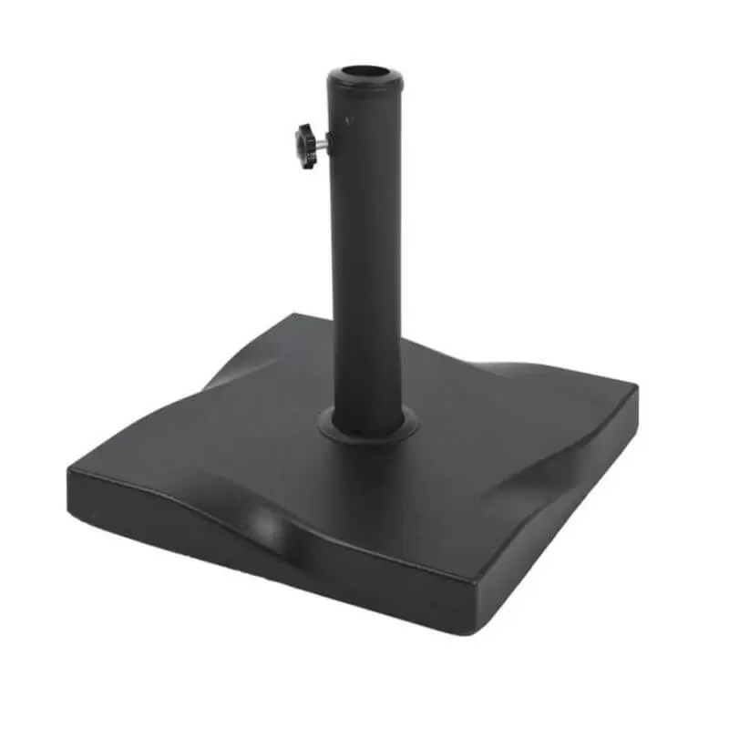 Concrete Parasol Base - 15kg - Black