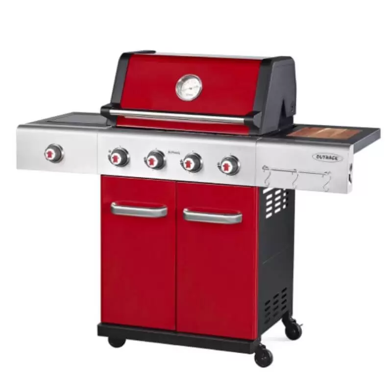 Outback Jupiter 4 Burner Gas BBQ closed