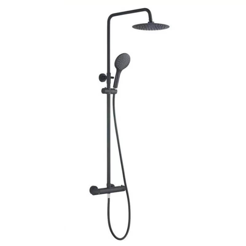 Orca Thermostatic Shower Mixer Tap and rainhead