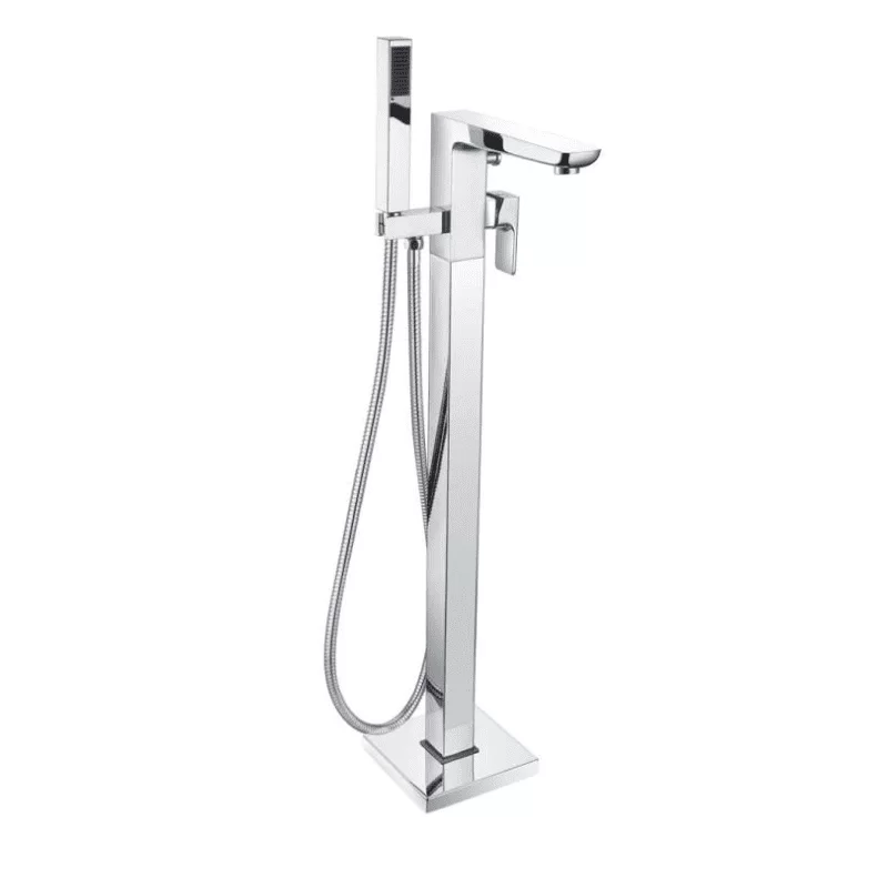 Swansea Floor Standing Bath Filler Chrome