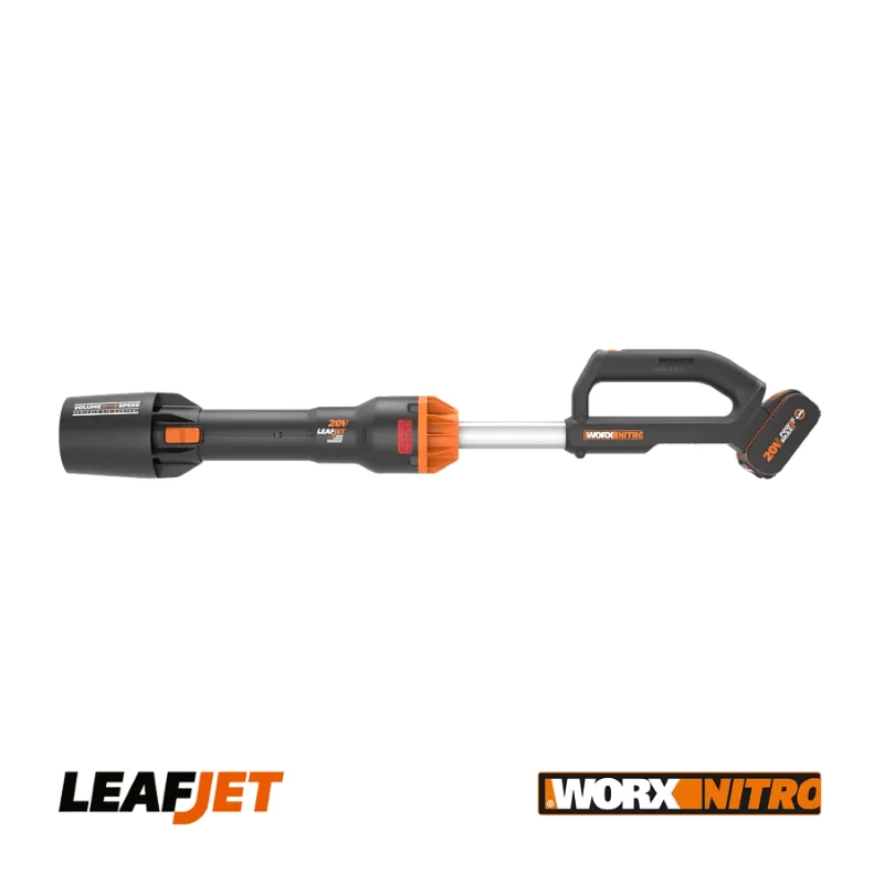 Worx WG543E 20V Cordless Leaf Blower – Lightweight, Powerful & Versatile